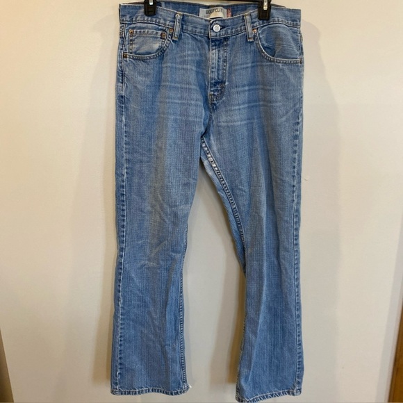 Levi’s 527 Slim Bootcut Mens Denim Jeans 34x32 - Picture 1 of 8